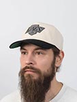 Бейсболка AMERICAN NEEDLE арт. 23020A-LAK Los Angeles Kings Burnett NHL (кремовый / черный)